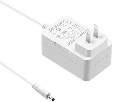 33W Power Cord Replacement Google Home Charger for Google Home Smart Speaker Voice Activated Device Model W16-033N1A, JOVNO 16.5V 2A AC DC Wall Charger Power Adapter White, 6.6ft Extra Long Power Cord