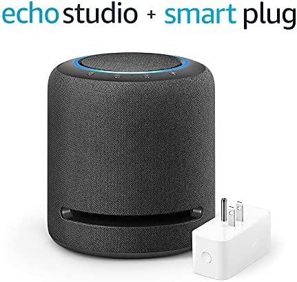 Echo Studio (Charcoal) with Amazon Smart Plug