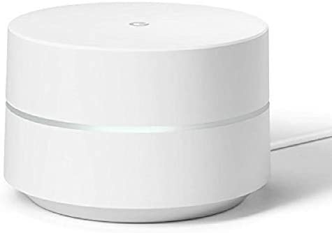 Google WiFi System, 1-Pack – Router Replacement for Whole Home Coverage – NLS-1304-25 (Renewed)