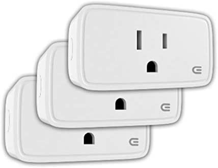 Commercial Electric Smart Plug (3-pack) Compatible with Google and Alexa