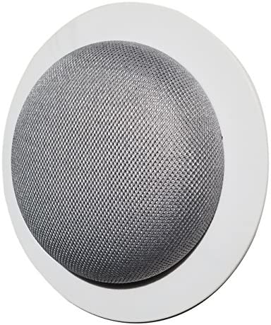 Mount Genie Simple Built-in Wall Mount for Google Nest Mini (2nd Gen) | Award Winning Design | Improves Sound and Appearance | Designed in USA (1-Pack)