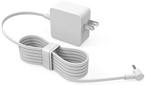 Portable AC Charger Fit for Google Nest WiFi, Nest Mini (2 gen), Nest Hub Speaker Adapter Power Supply Cord