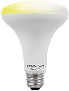 SYLVANIA SMART BR30 Soft White 8.5W LED Light Bulb for Apple HomeKit and Siri Voice Control, Dimmable, No Hub Required - 1 Pack (74987)