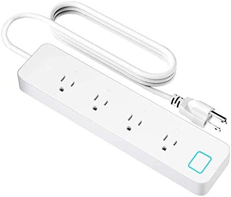 Smart Power Strip Wifi Smart Plug Compatible with Alexa Outlet and Google Home Remote Control and App Control Your Device Individually or Grouply Anywhere