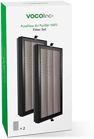 VOCOlinc True HEPA Replacement Filter HomeKit Air Purifer VAP1 (1Pair)